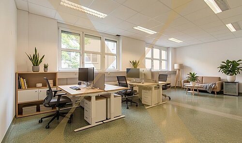 Büro I | Visualisierung – Einrichtung mittels KI ergänzt