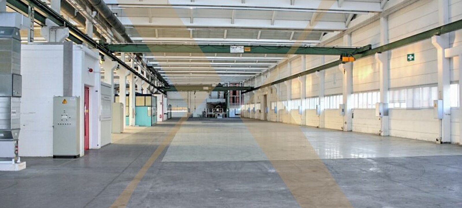 Halle I innen Halle I innen