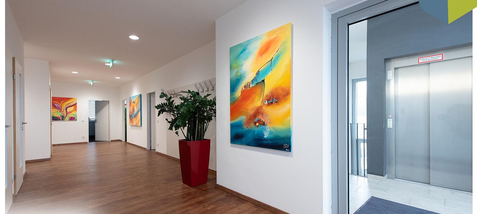 Einladender Eingangsbereich Einladender Eingangsbereich