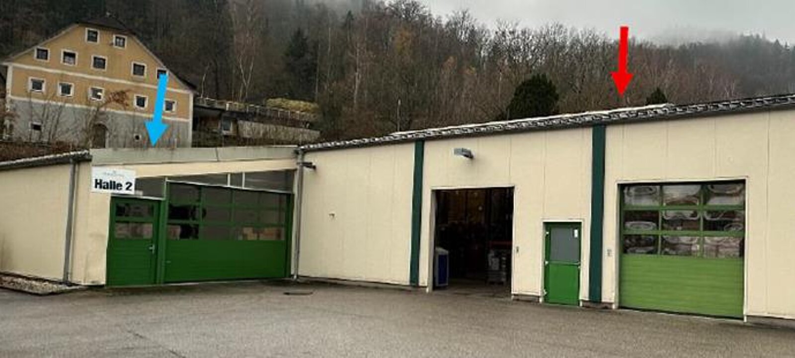 Lagerhalle 1 und 2 Lagerhalle 1 und 2