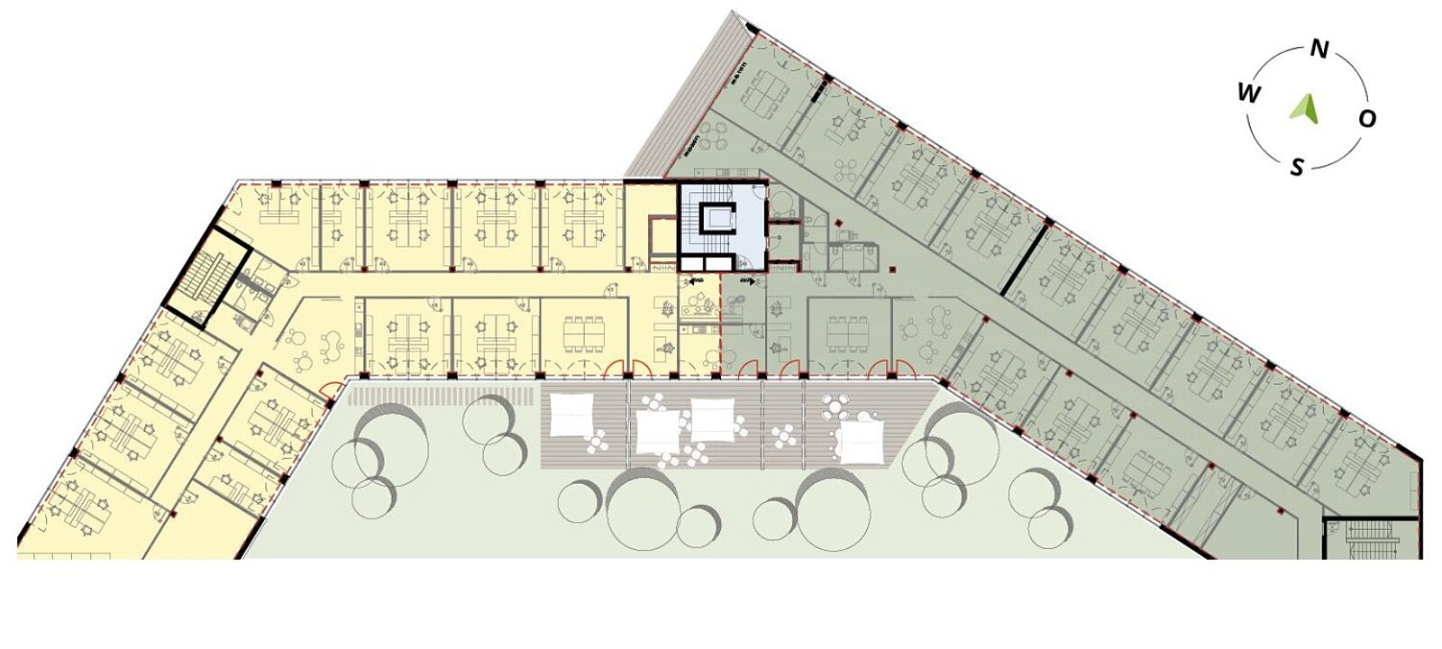 Planungsvorschlag Bürofläche 2.OG Planungsvorschlag Bürofläche 2.OG