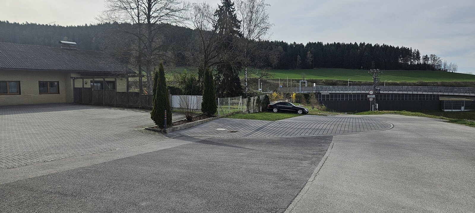 Park- und Abstellfläche