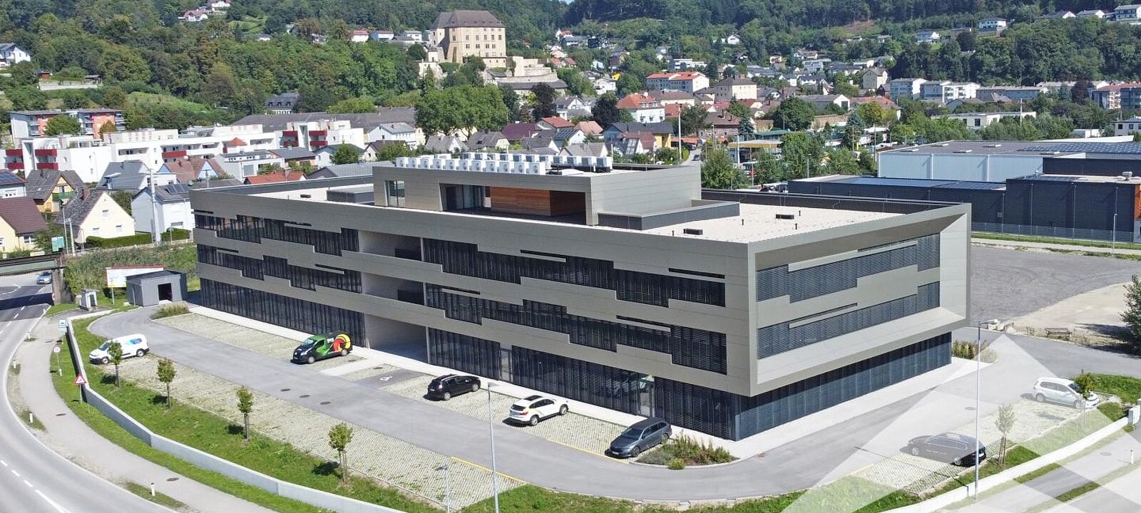 Luftaufnahme Steyregg Business Center