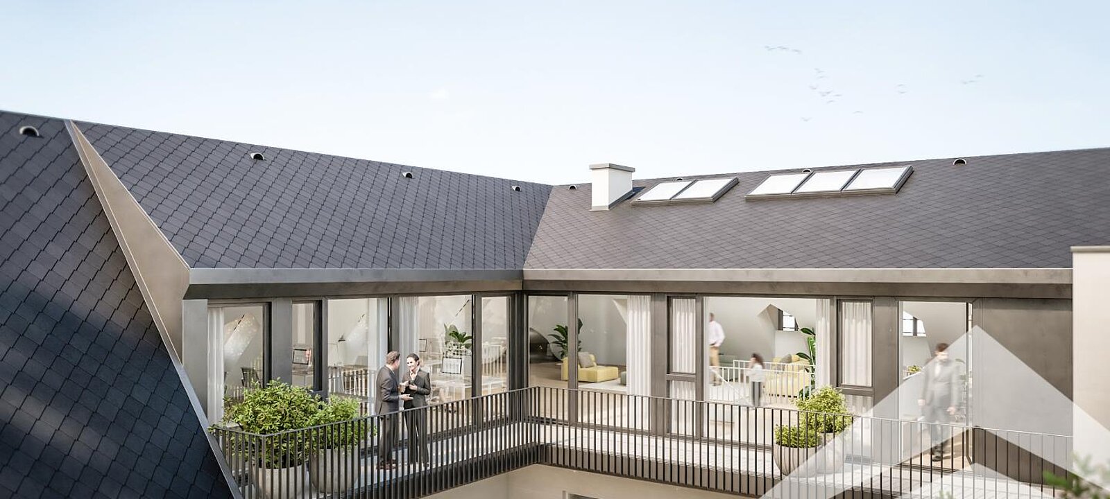 Visualisierung DG Büro