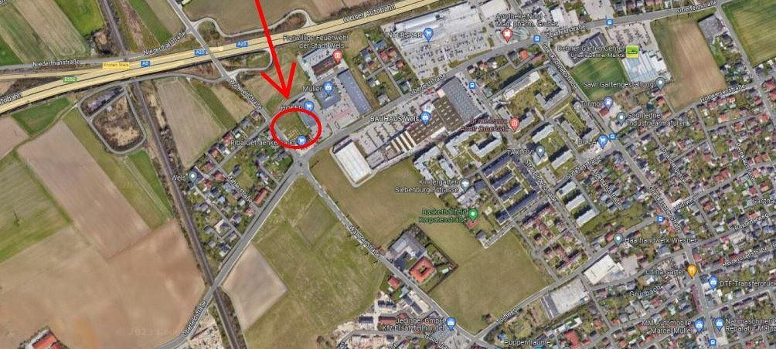 Lageplan und Umfeld Lageplan und Umfeld