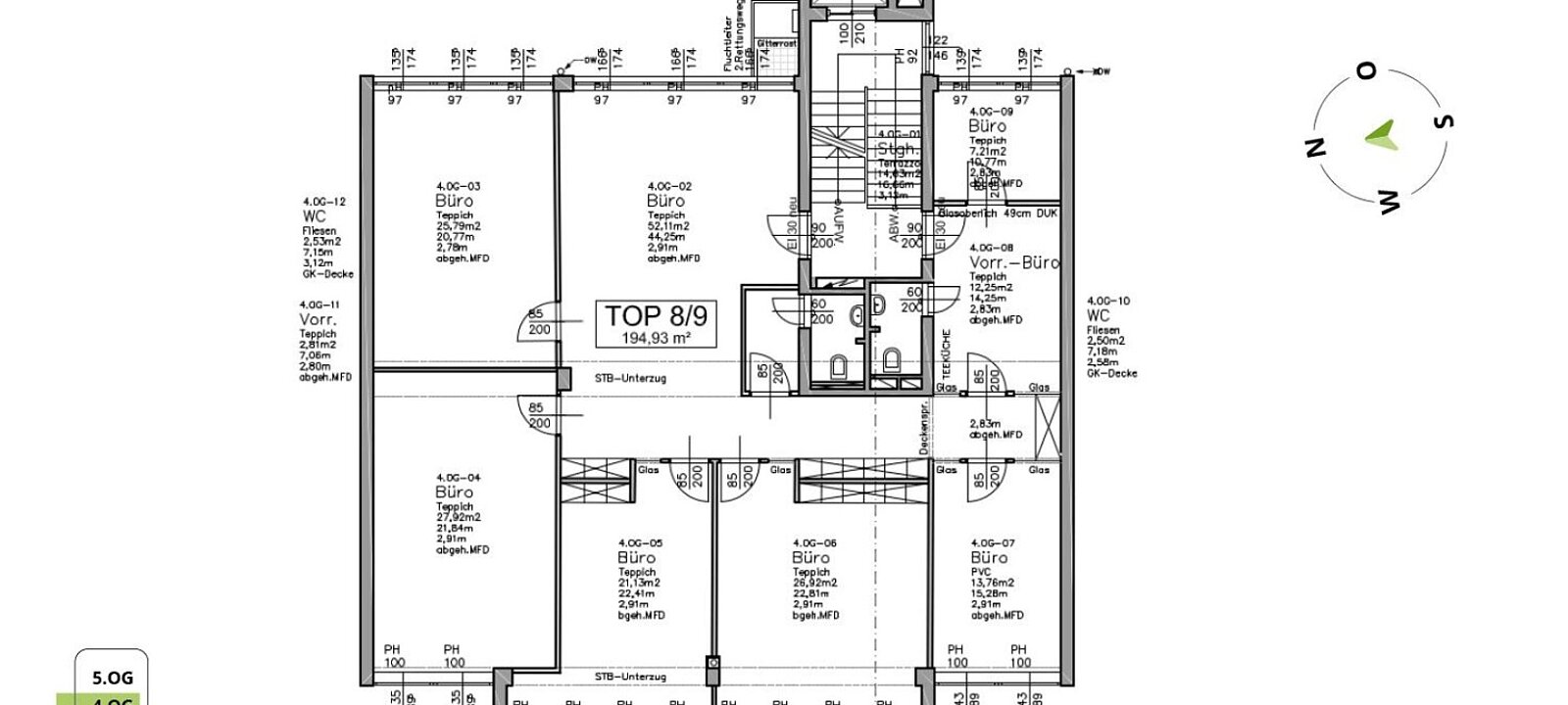 Planskizze mit Maß Planskizze mit Maß