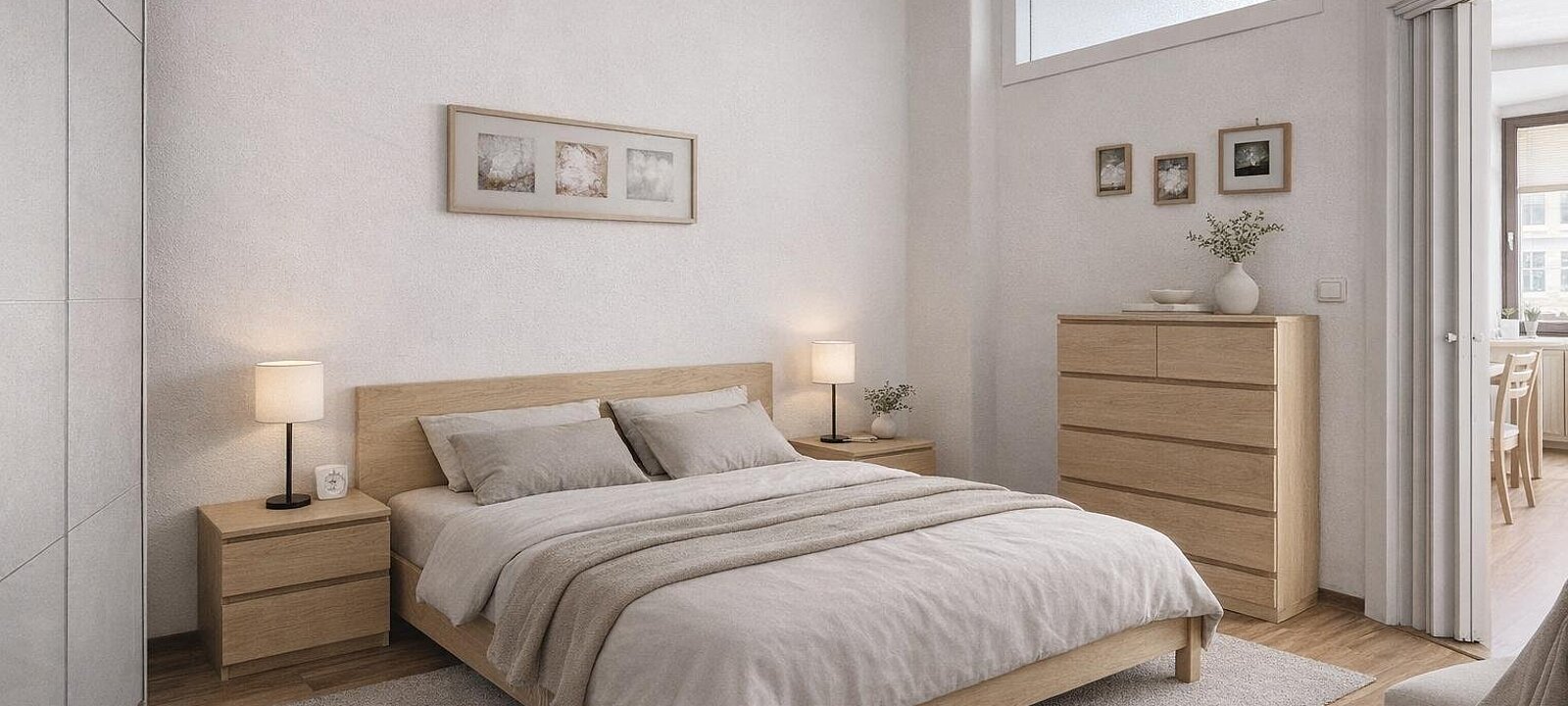 Schlafzimmer - visualisiert.