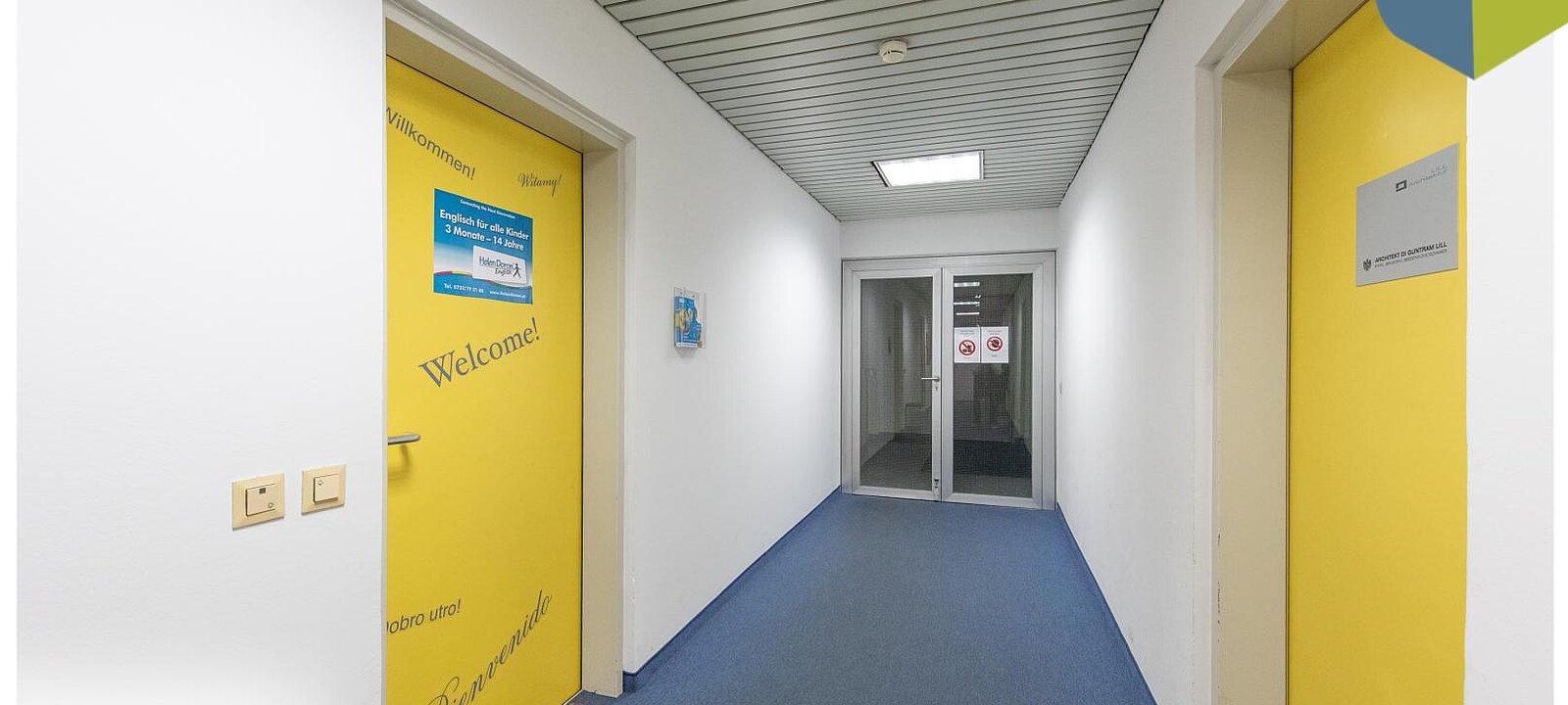 Gang zum Büro / Praxis