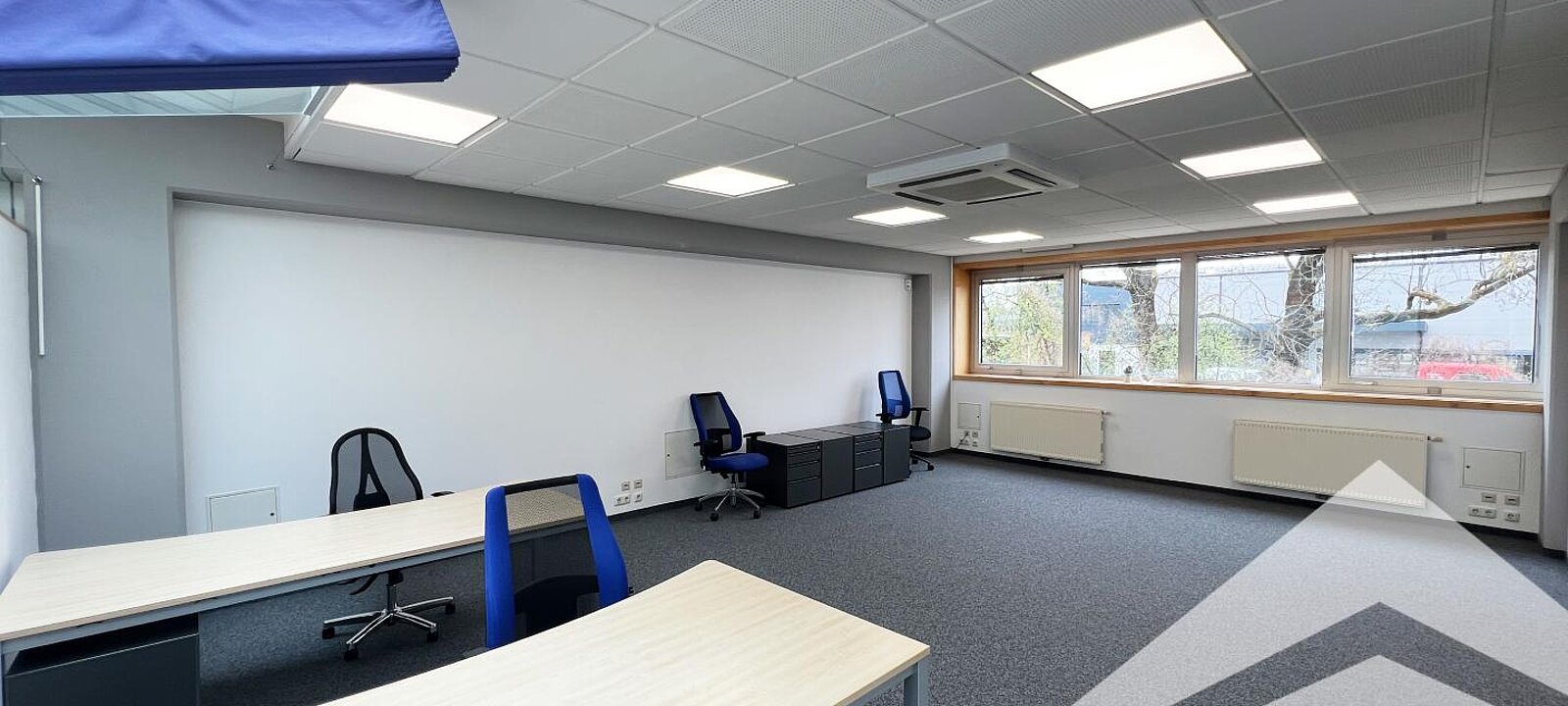 möbliertes Büroraumbeispiel ca. 43 m²