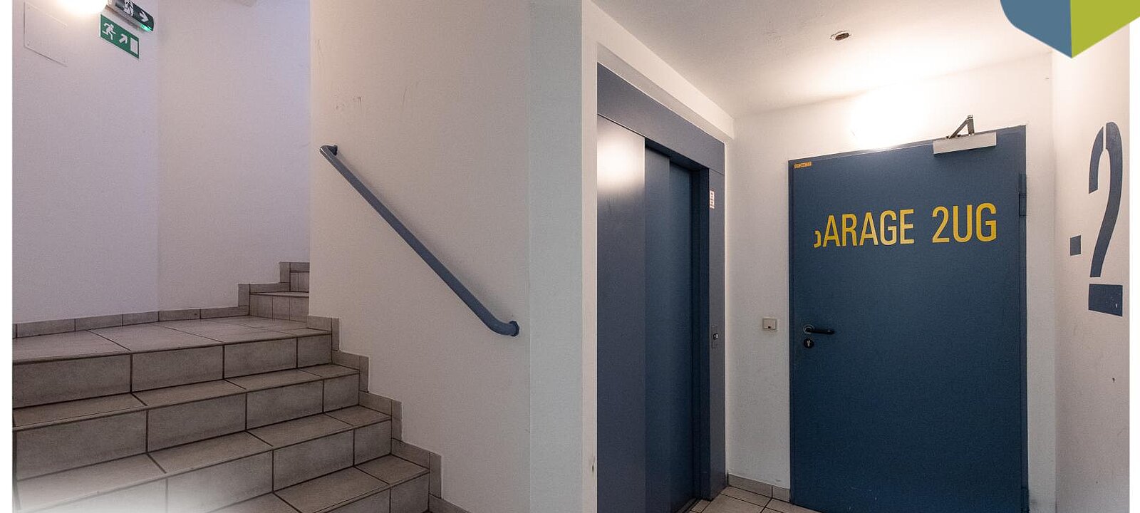 Stiegenhaus inkl. Lift