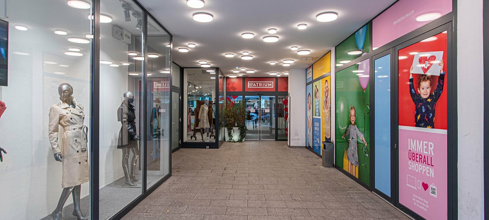 Zugang Atrium