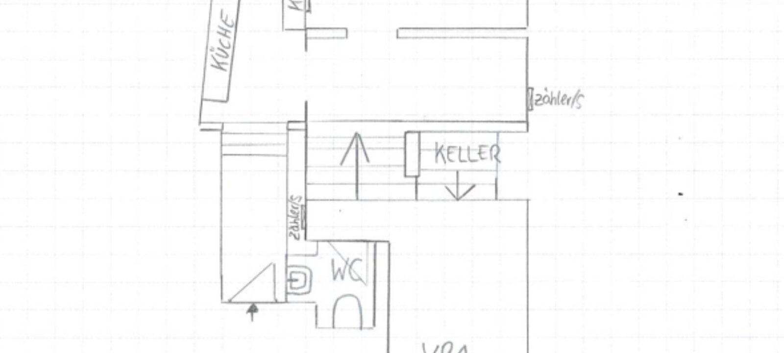 Plan-Handskizze