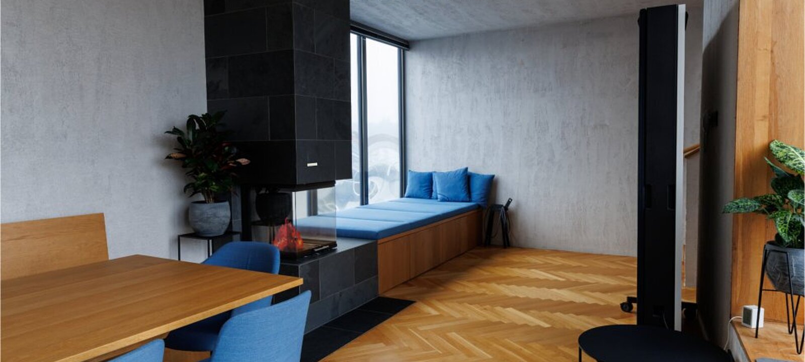 Aufenthaltsraum im 5. Stock Aufenthaltsraum im 5. Stock