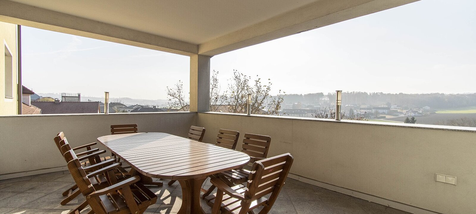 Terrasse Penthouse Wohnung/Fremdenzimmer