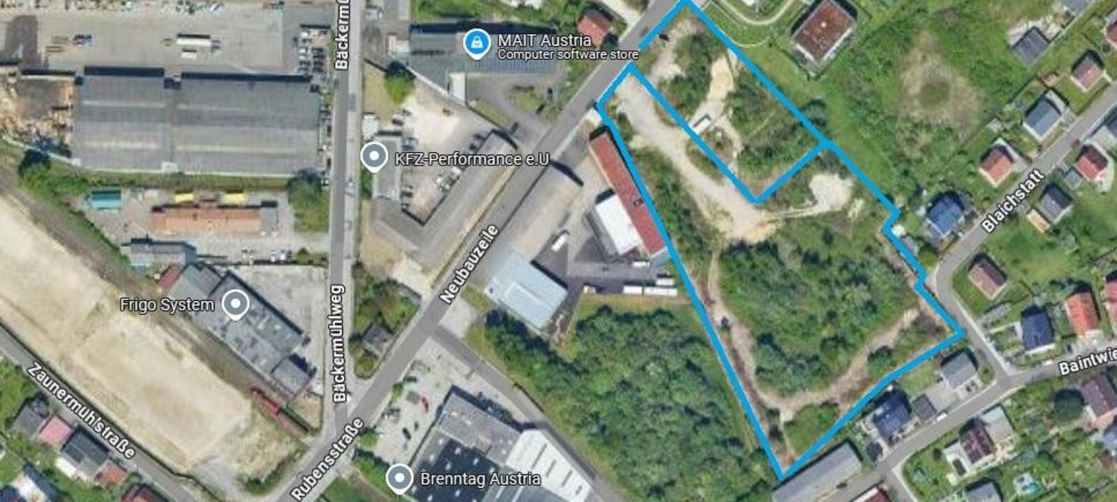 Inkl. Nachbargrundstück Inkl. Nachbargrundstück