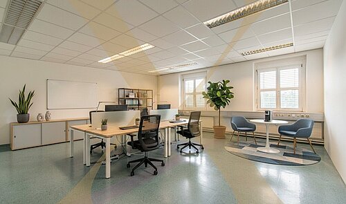 Büro I | Visualisierung – Einrichtung mittels KI ergänzt