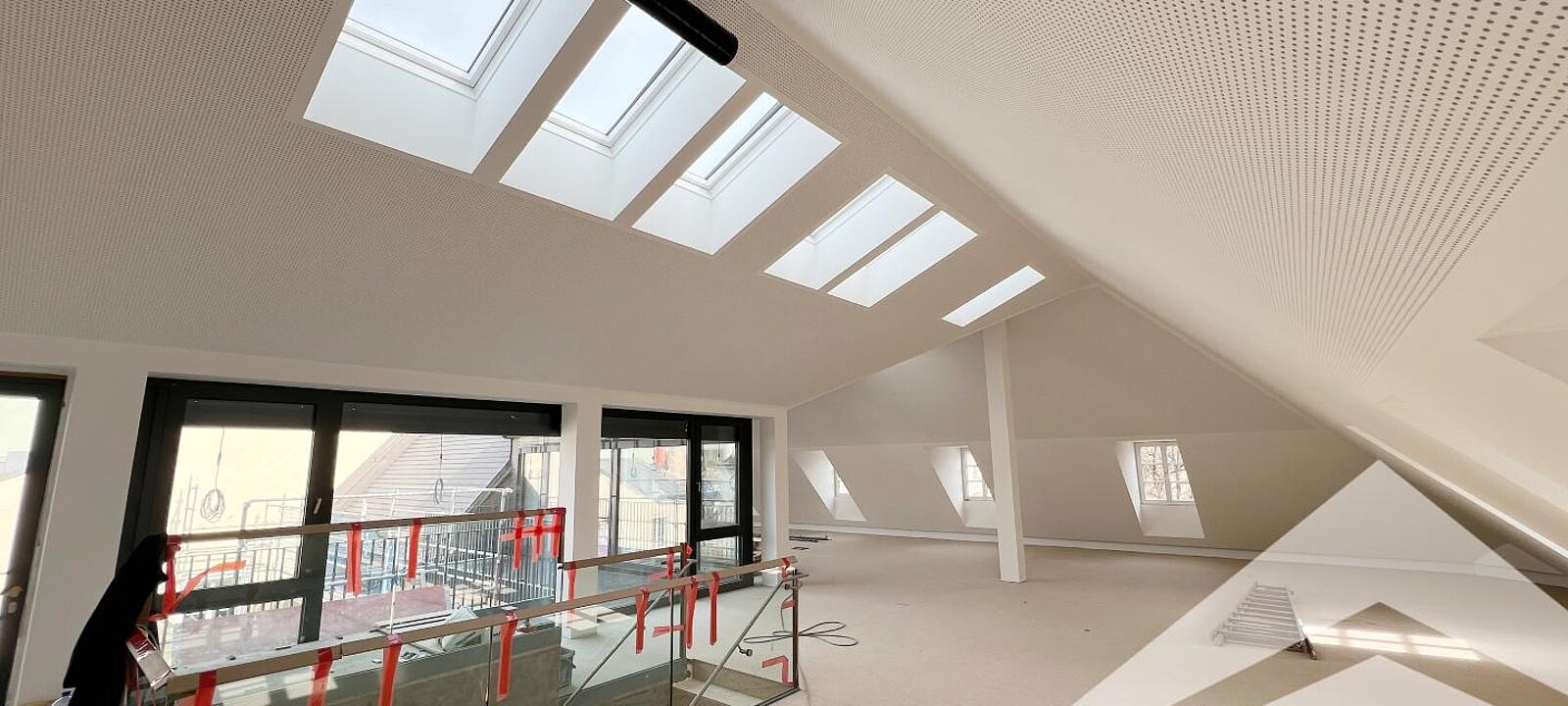 Baufortschritt Eingangsbereich