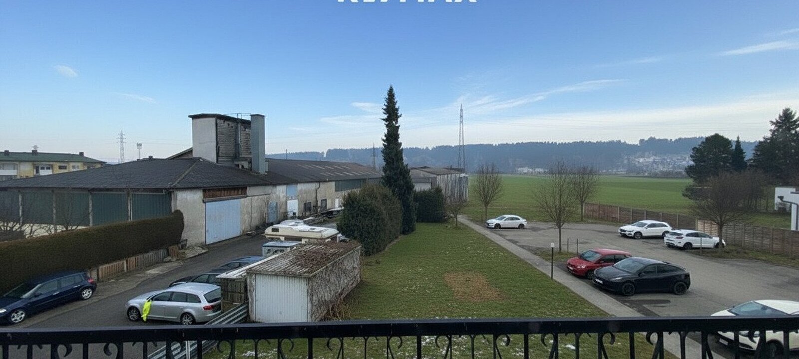 Ausblick nach Süden Ausblick nach Süden