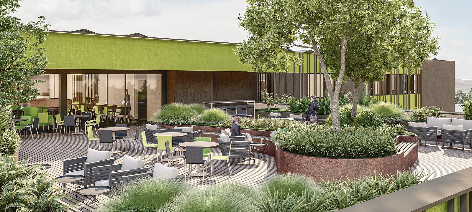 GCG 1 von 3 Dachterrassen GCG 1 von 3 Dachterrassen