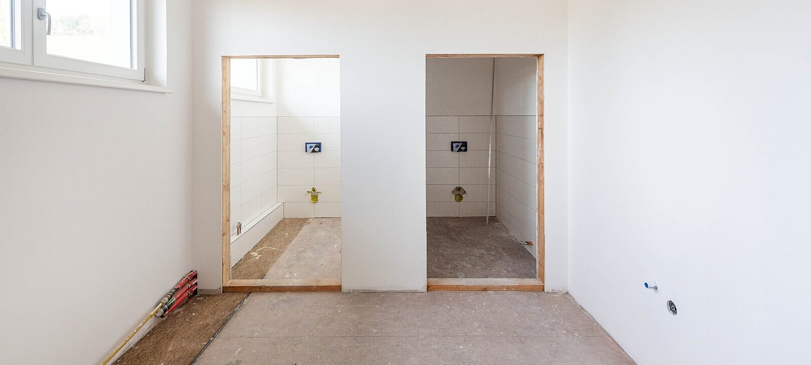 WC wird noch fertiggestellt