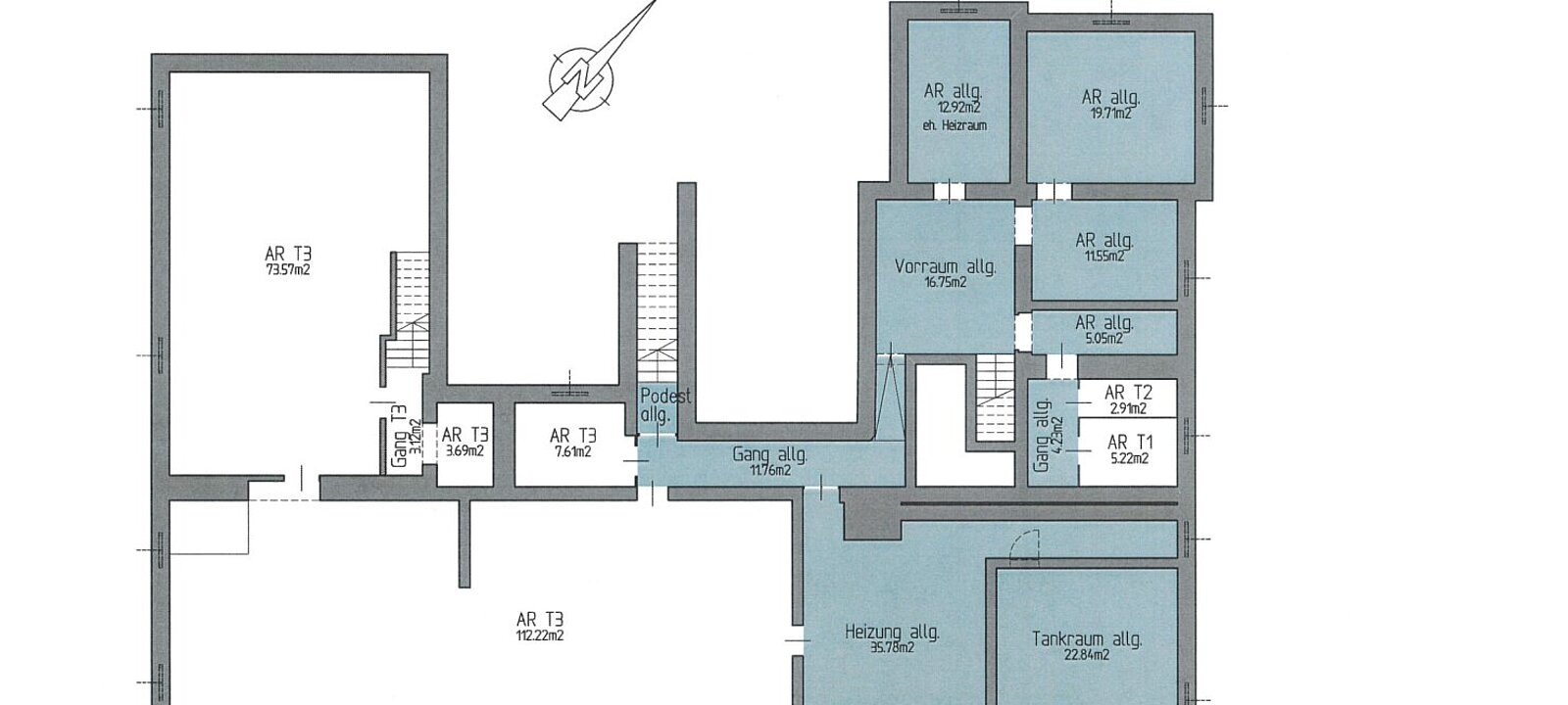 Grundriss - Kellergeschoss Grundriss - Kellergeschoss