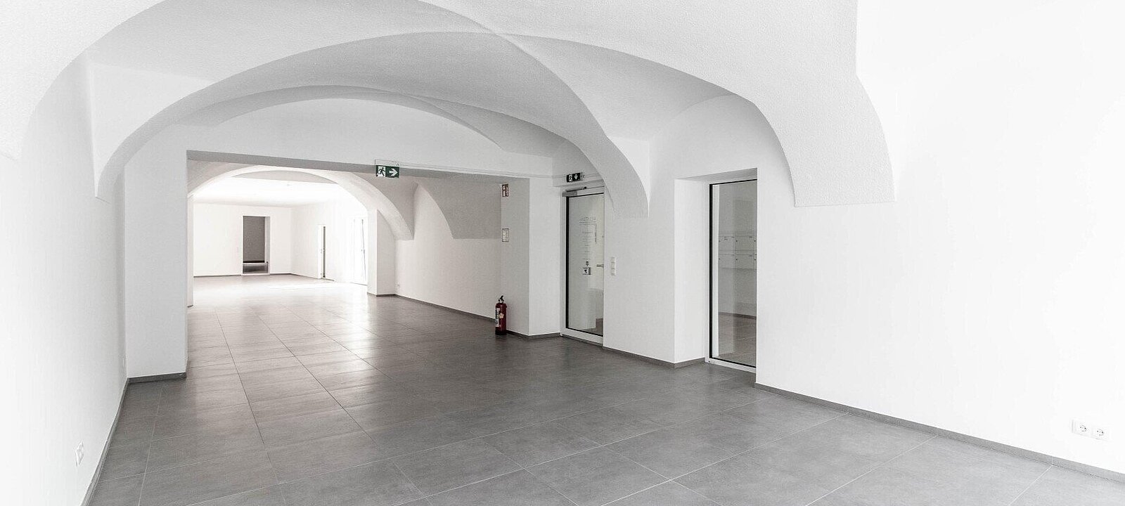 imposante Atmosphäre im Gewölberaum