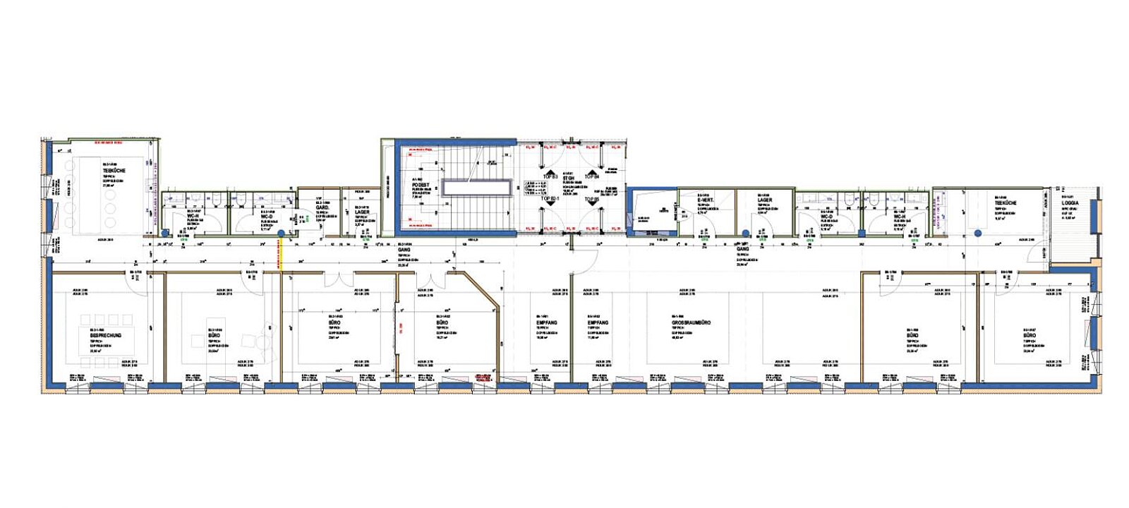 Planskizze Tops gesamt
