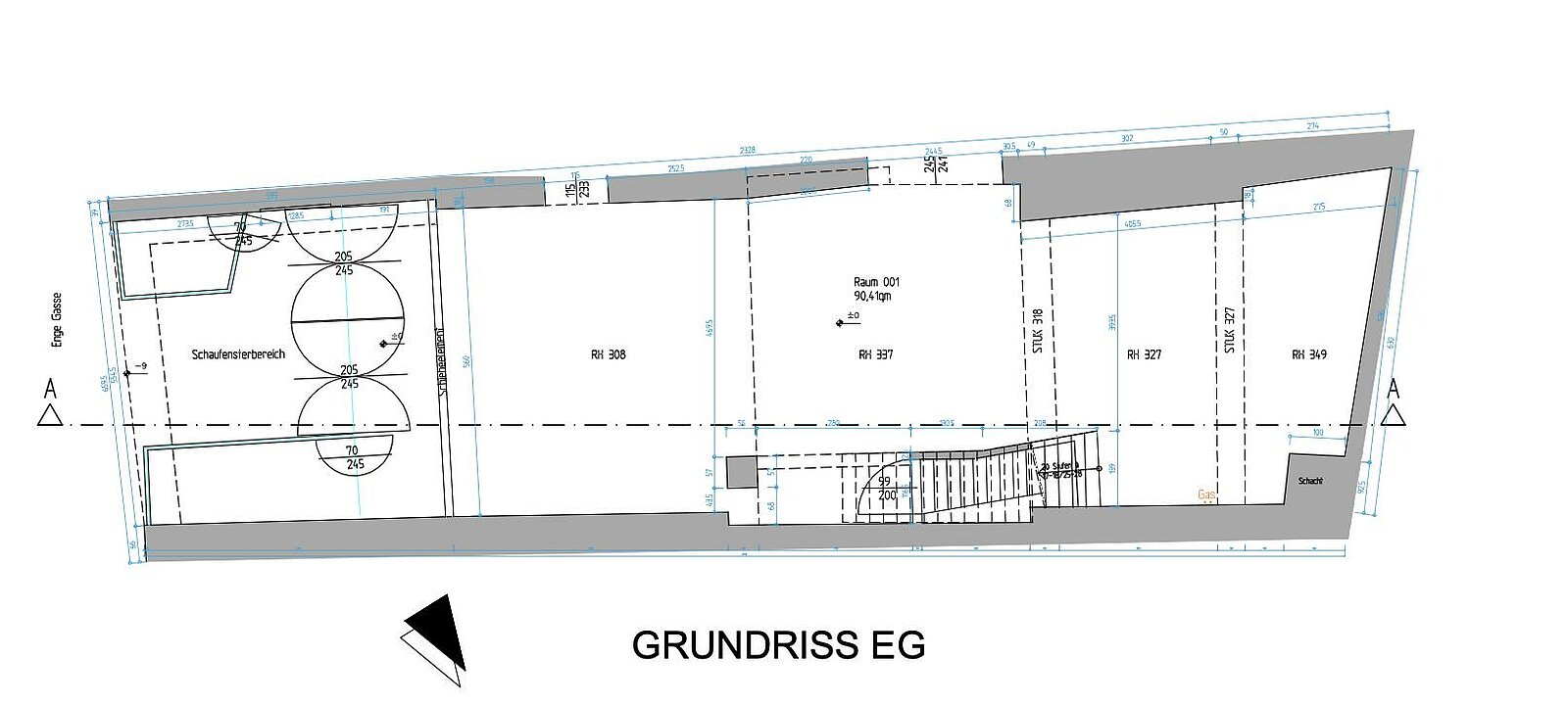 Grundrissplan