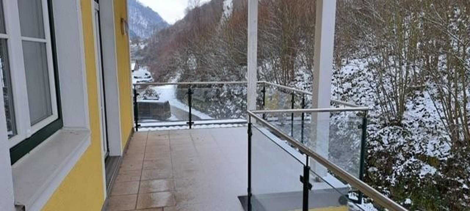 Balkon beim Büro
