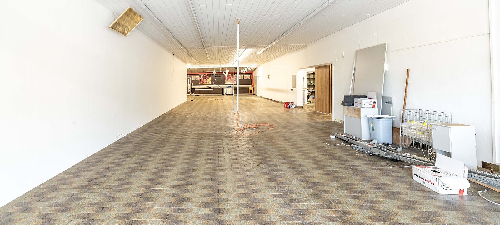 große Geschäftsfläche