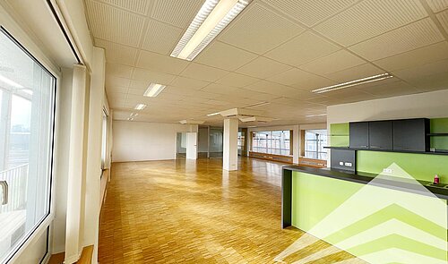 Ansicht Großraumbüro