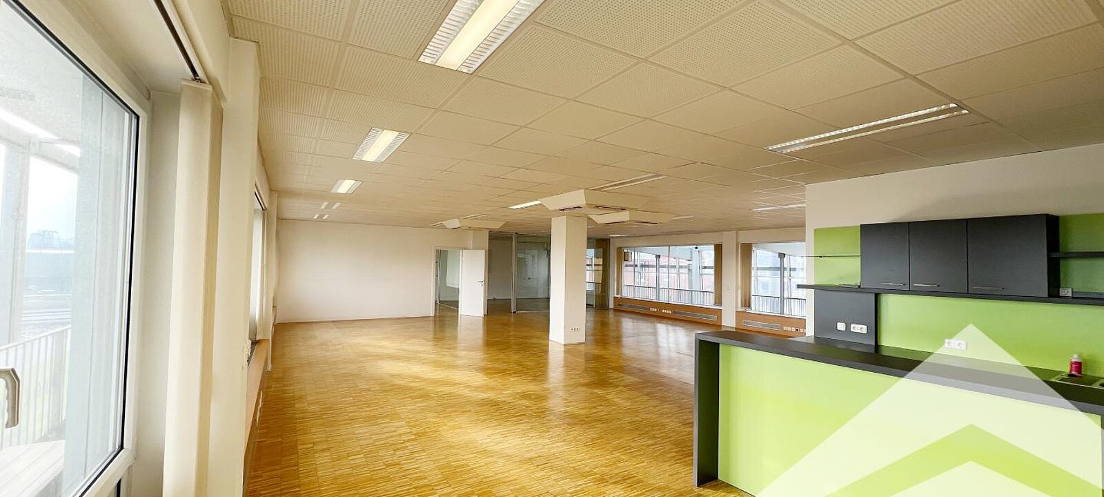 Ansicht Großraumbüro