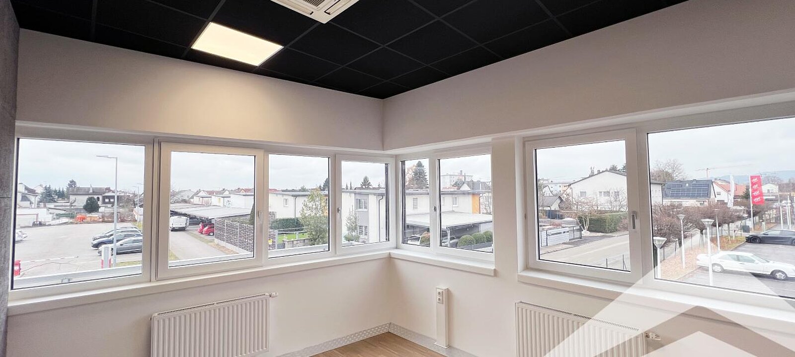 Ansicht Eckbüro Ansicht Eckbüro