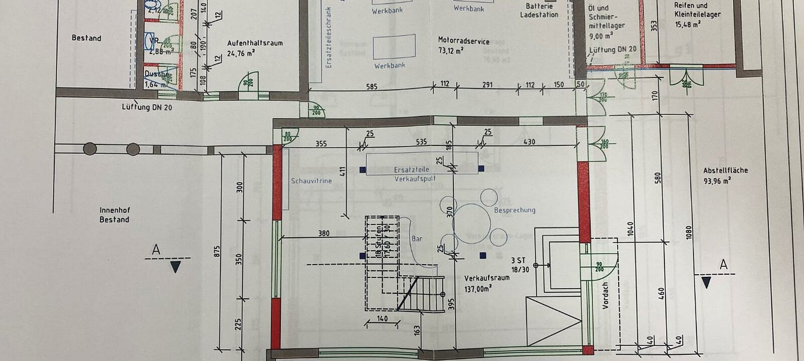 Plan Erdgeschoss