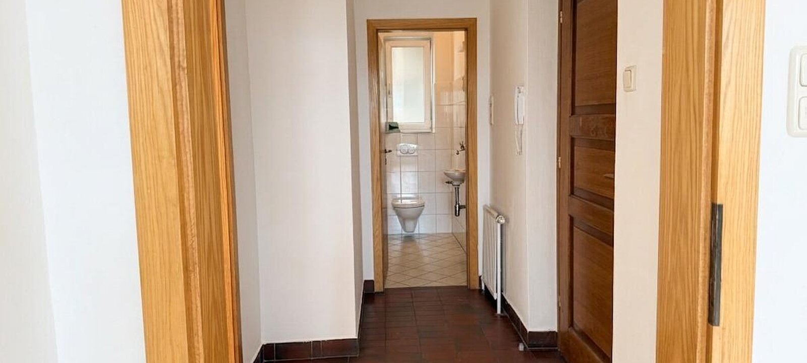 Zugang mit WC Zugang mit WC