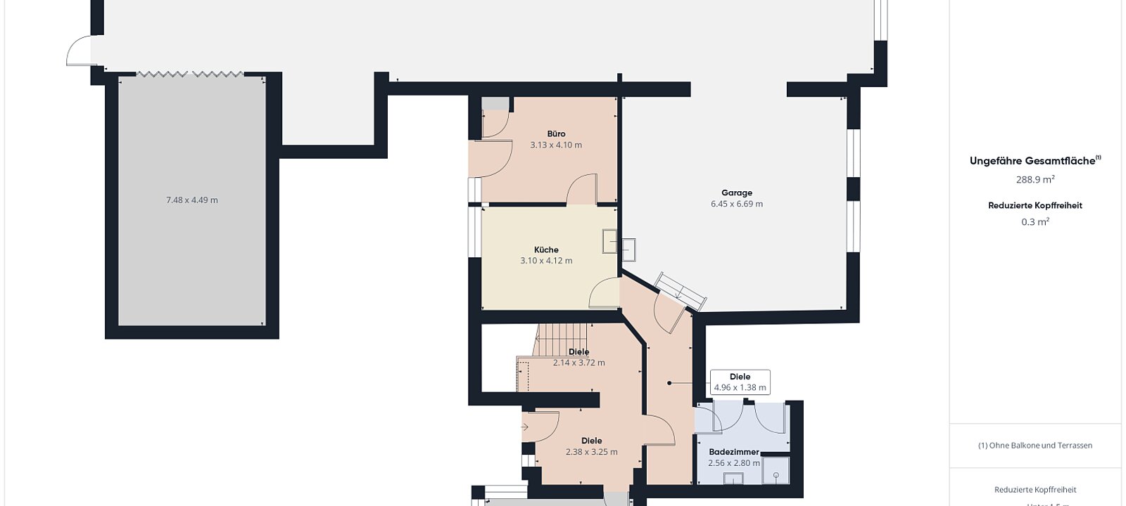 Grundrissplan Erdgeschoss Grundrissplan Erdgeschoss