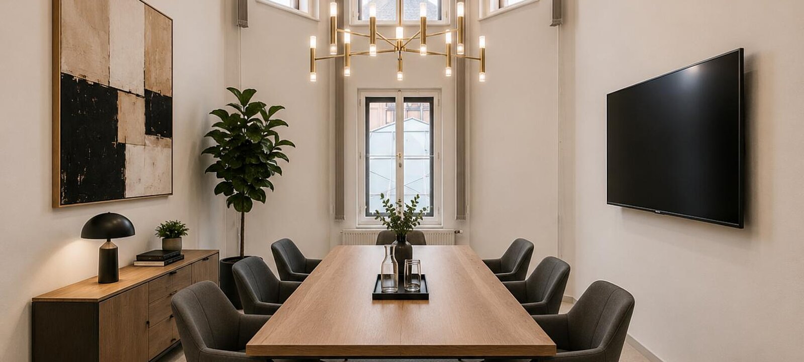 Rendering Besprechungsraum, Symbolbild