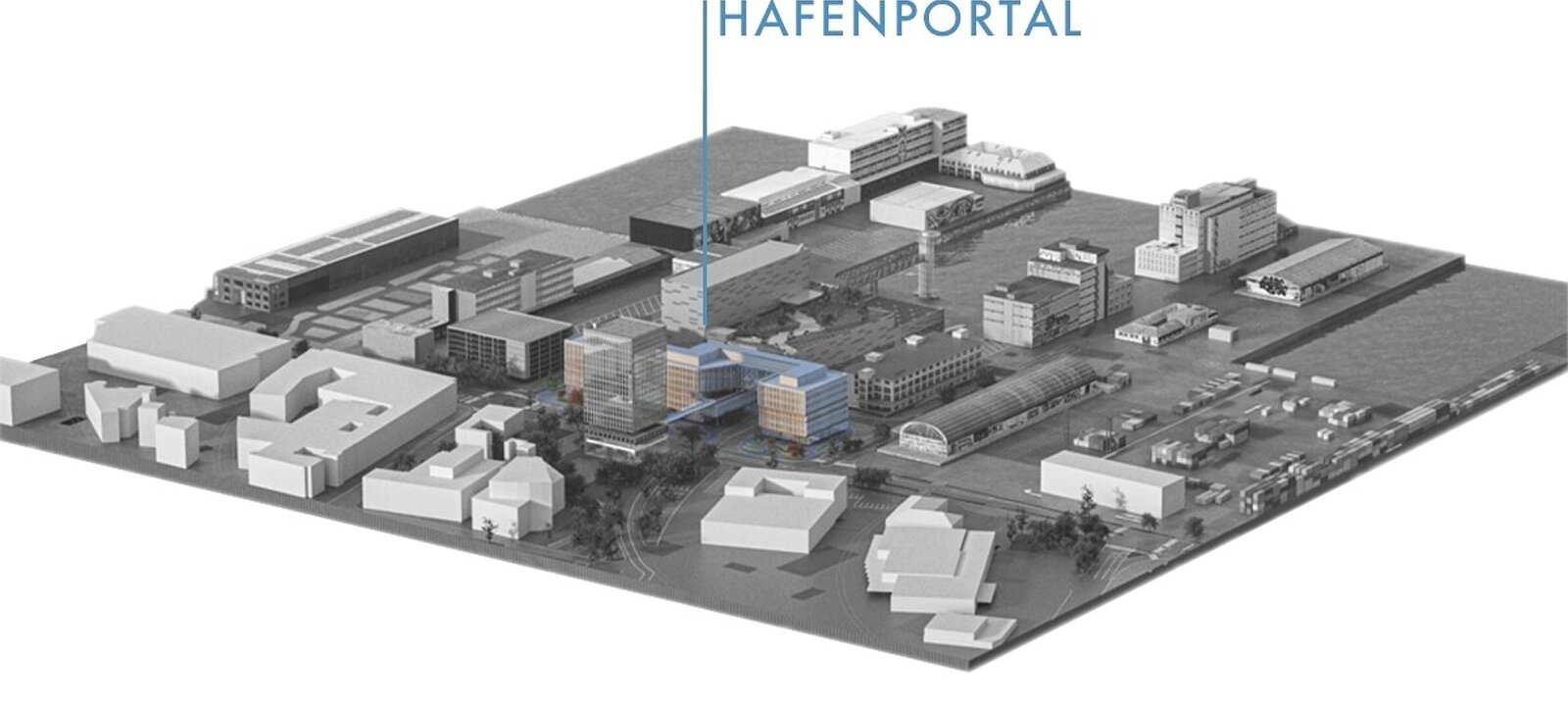 Lage Hafenportal