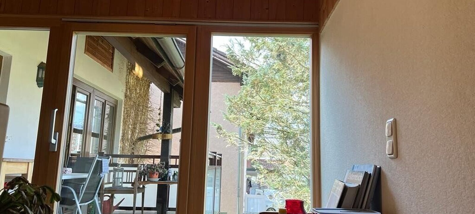 überdachte Terrasse