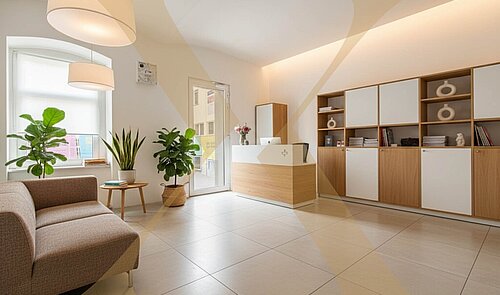 Eingangsbereich - KI-Möblierung