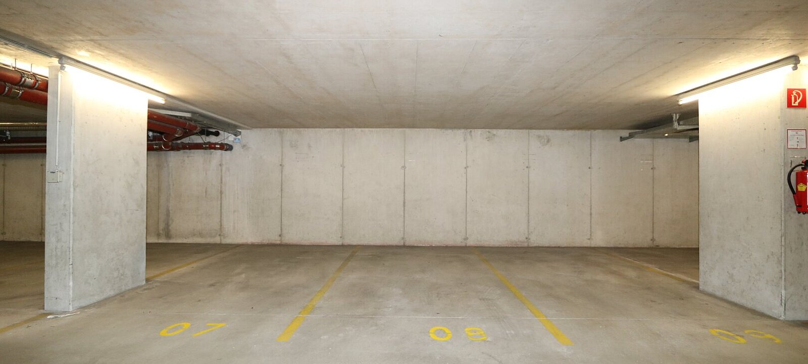 Tiefgaragenstellplätze 07-09