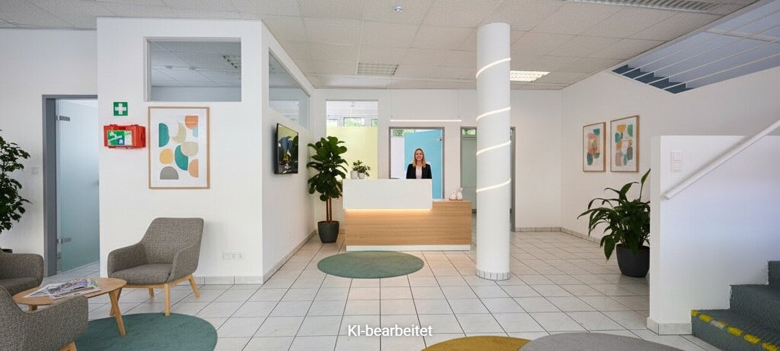 Visualisierung Empfang EG