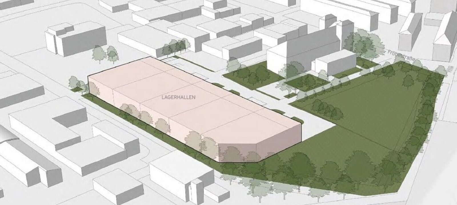 Visualisierung Halle