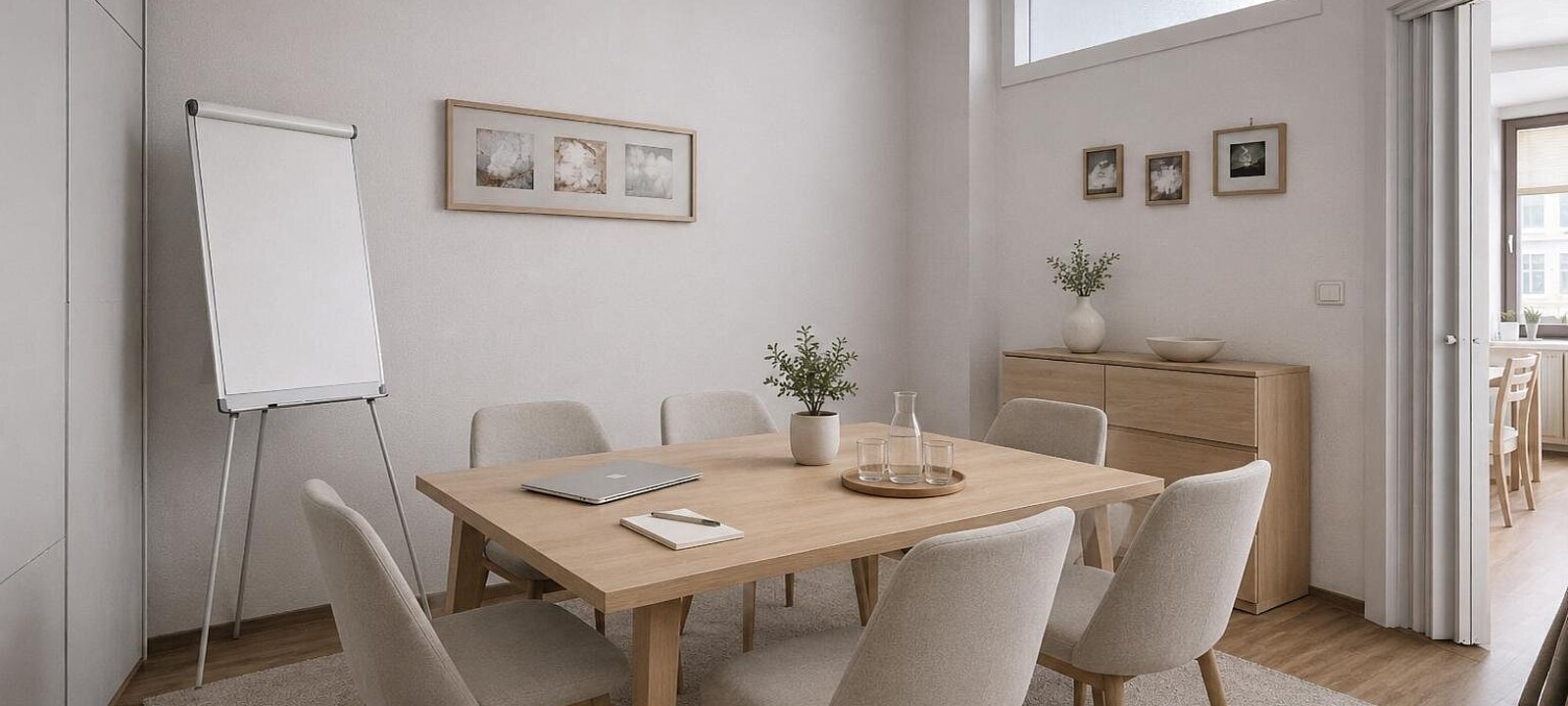 Büro/Besprechungsraum visualisiert