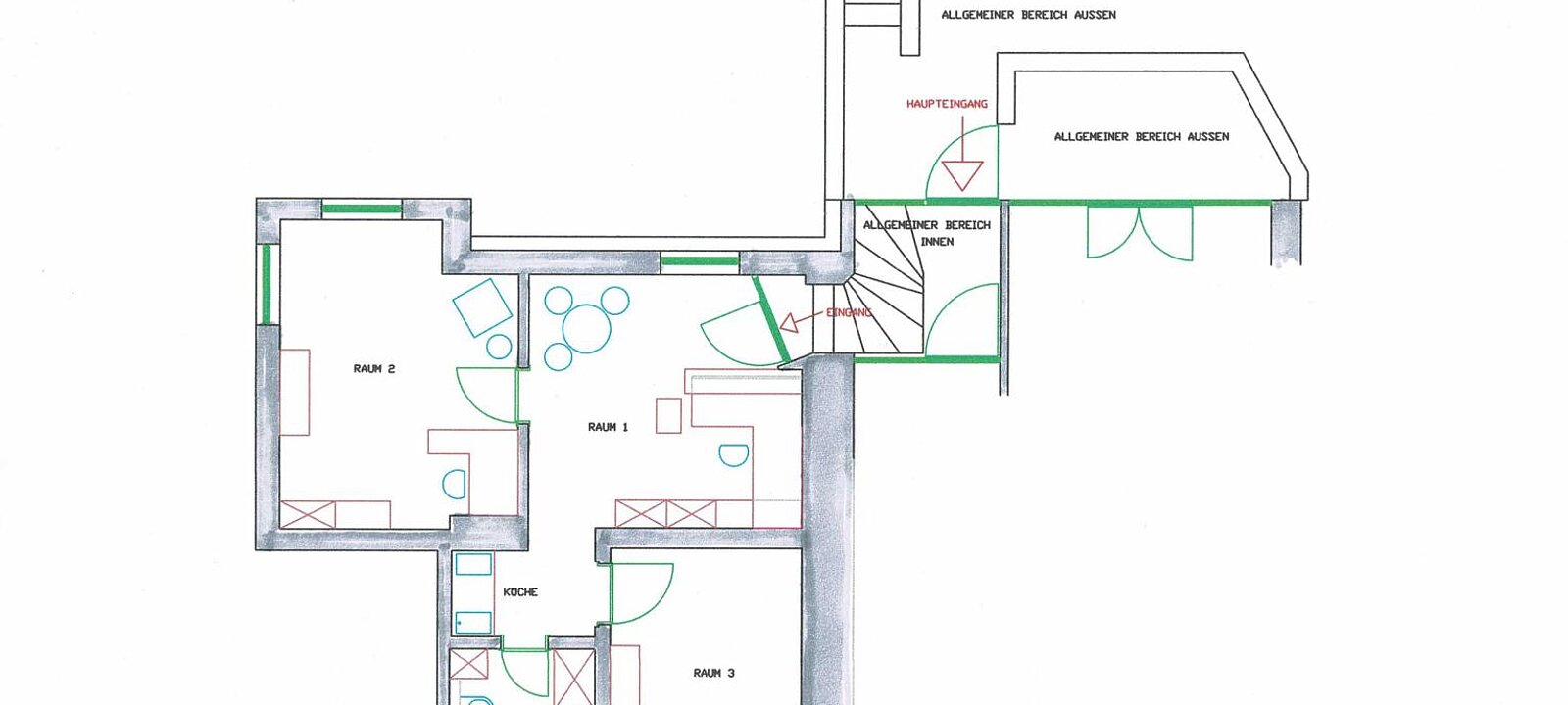Grundrissplan