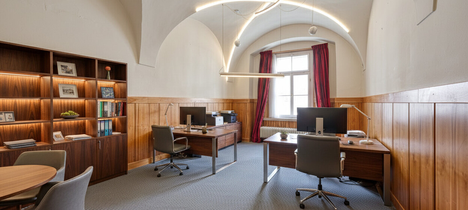 Einrichtungsvorschlag Büro Top 9 mit KI erstellt