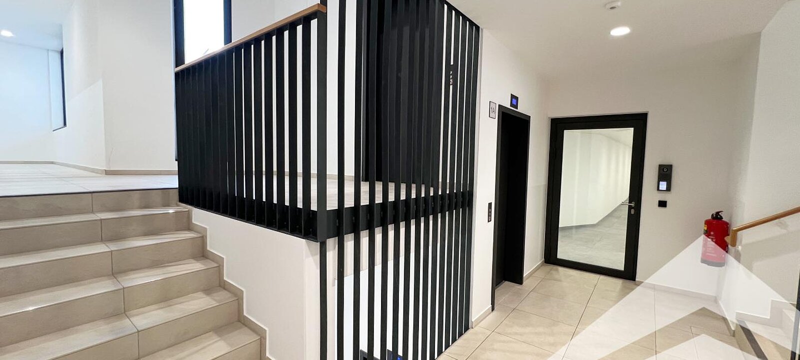 Ansicht Stiegenhaus/Lift