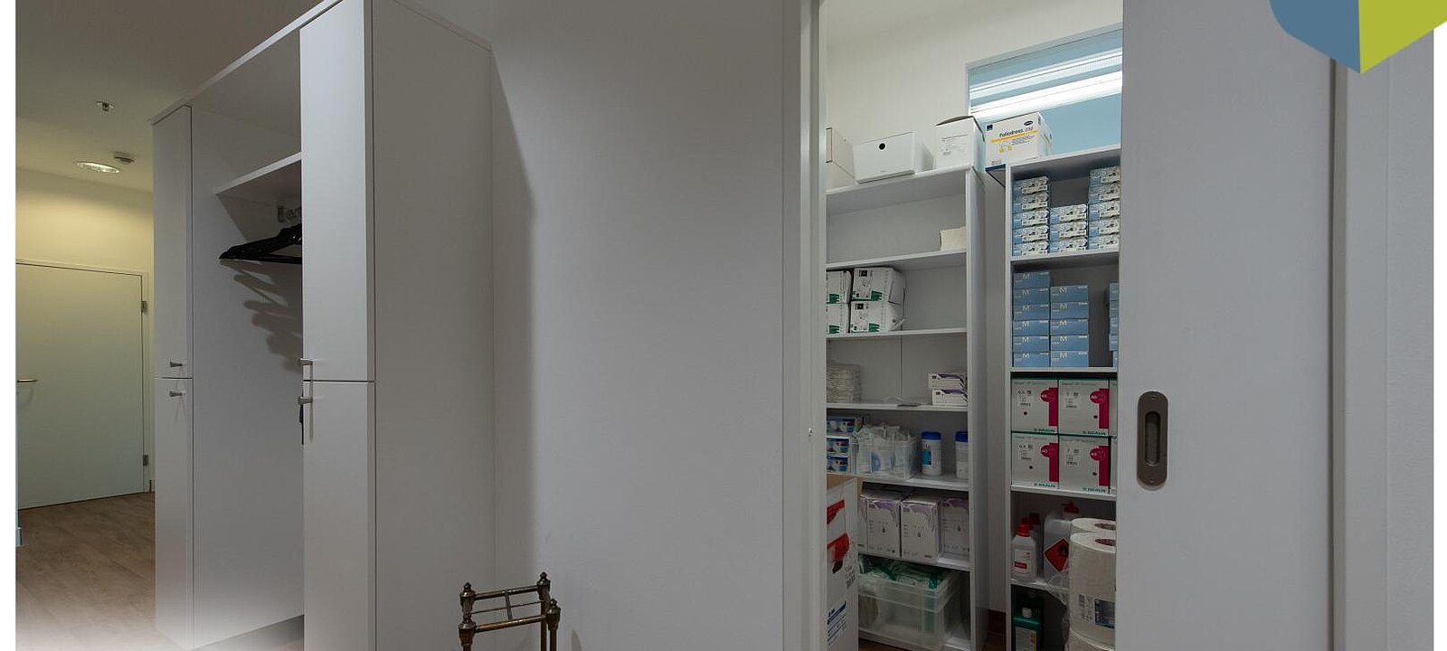 Garderobe und Stauraum