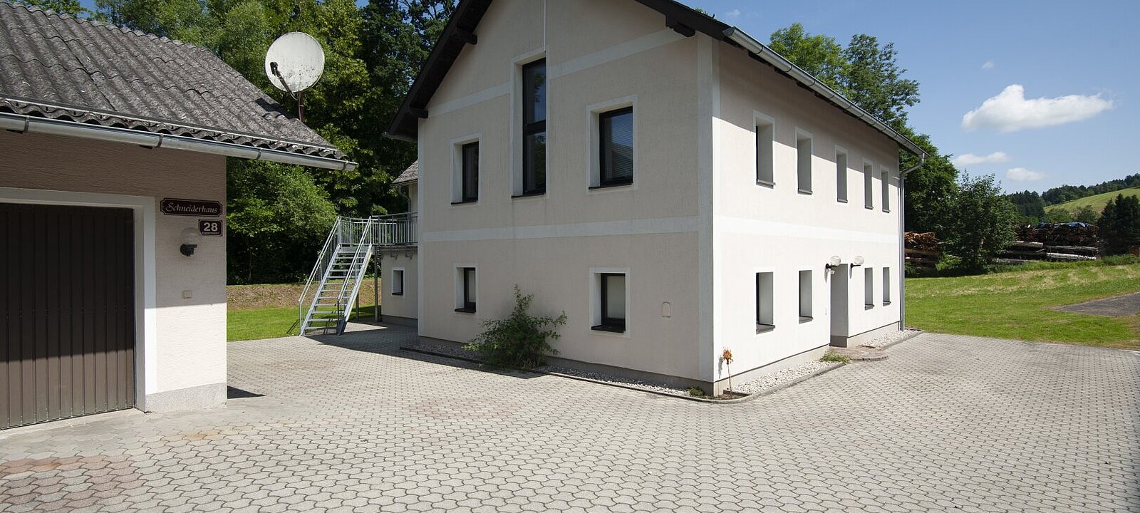 Aussenansicht Haus