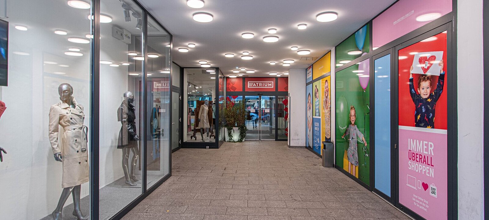 Zugang Atrium